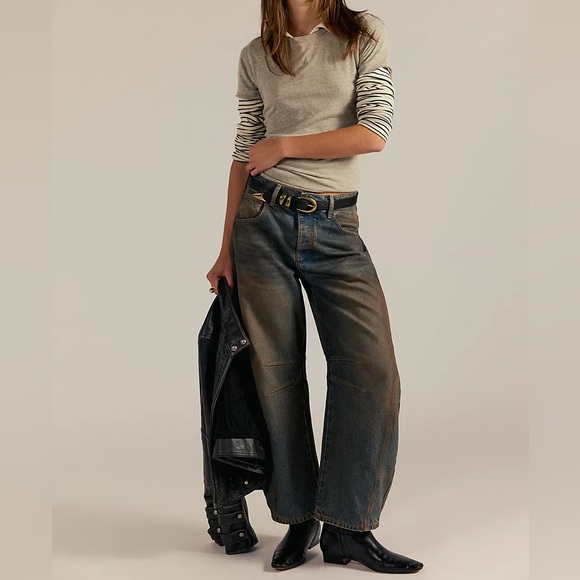 Free people barrel jeans - Picture 4 of 5